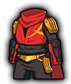 Technologie-Samurai Scarlet Blaze variant